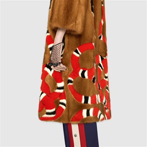 gucci fur jackets|gucci fur coat women's.